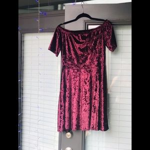 Burgundy Dress